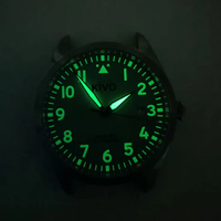 Szwajcarski Pilot automatyczny zegarek Reloj Automatico De Hombre Relojes mechaniczny zegarek Sapphire Steel Flieger zegarek japonia Uhr 3